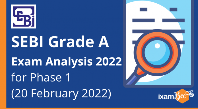 SEBI Grade A Exam Analysis 2022 Phase 1 (General)