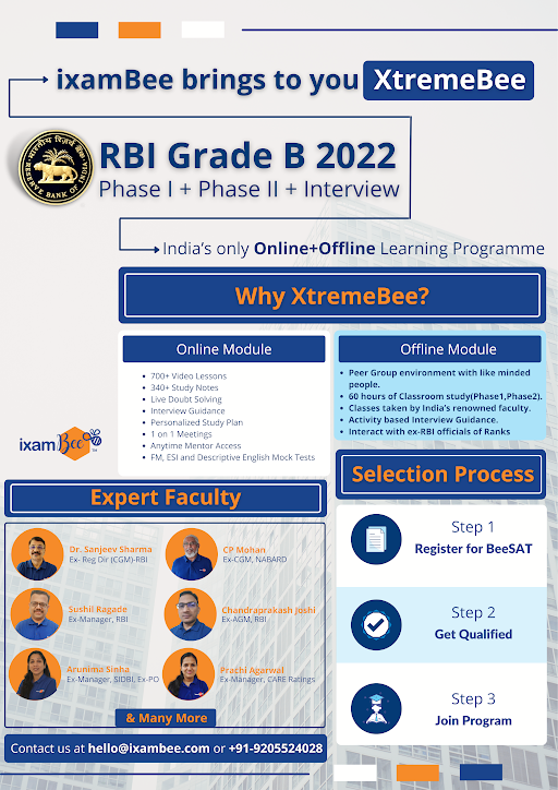 XtremeBee- best RBI Grade B preparation