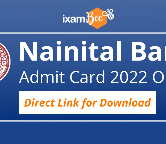 Nainital Bank Admit Card 2022 Out