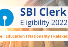 SBI Clerk Eligibility 2022
