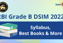 RBI Grade B DSIM 2022: Syllabus, Best Books & More