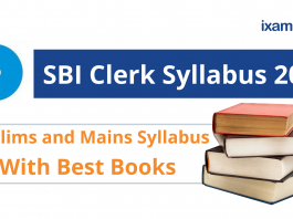 SBI Clerk Syllabus 2022