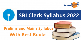 SBI Clerk Syllabus 2022