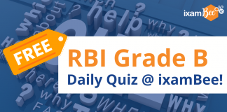 RBI Grade B Daily Quiz