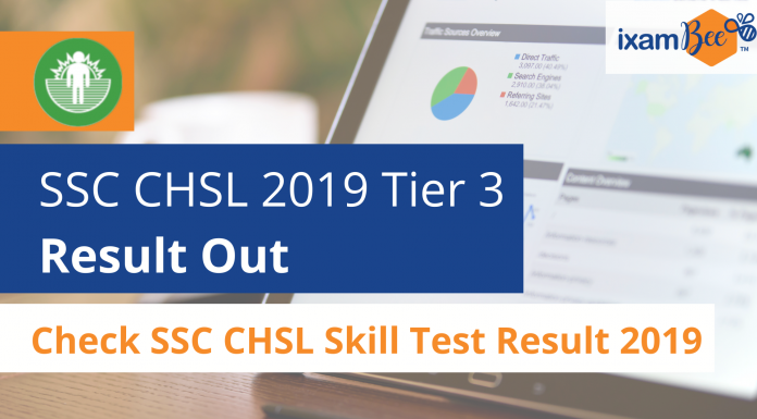 SSC CHSL 2019 Tier 3 Result Out