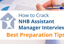NHB Interview preparation tips