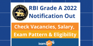 RBI Grade A 2022 Notification Out: Check Vacancies, Salary & Eligibility Criteria