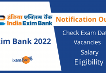 Exim Bank Recruitment 2022: Notification, Vacancies, Salary & Eligibility