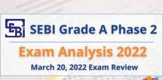 SEBI Grade A Phase 2 Exam Analysis 2022 (General)