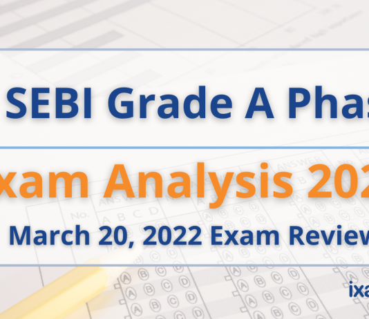 SEBI Grade A Phase 2 Exam Analysis 2022 (General)