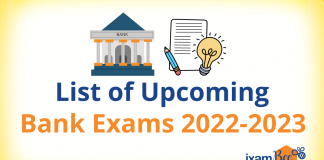 Upcoming Bank Exams 2022-2023