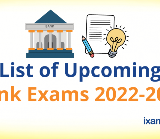 Upcoming Bank Exams 2022-2023
