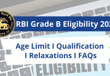 RBI Grade B Eligibility 2022