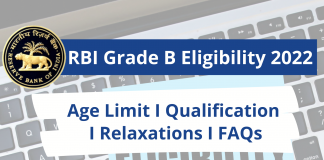RBI Grade B Eligibility 2022
