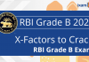 How to Crack RBI Grade B 2022? X-Factors to Crack RBI Grade B Exam