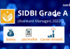 SIDBI Grade A Assistant Manager job profile