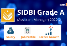 SIDBI Grade A Assistant Manager job profile