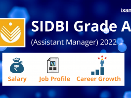 SIDBI Grade A Assistant Manager job profile