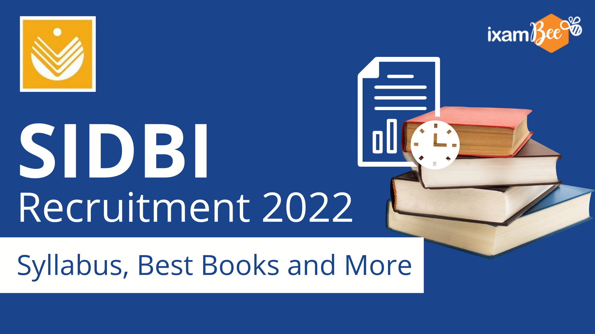 SIDBI Recruitment 2022: Syllabus, Best Books & More