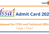 FSSAI Admit Card 2022 Out
