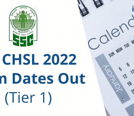 SSC CHSL 2022 Exam Dates Out (Tier-1)