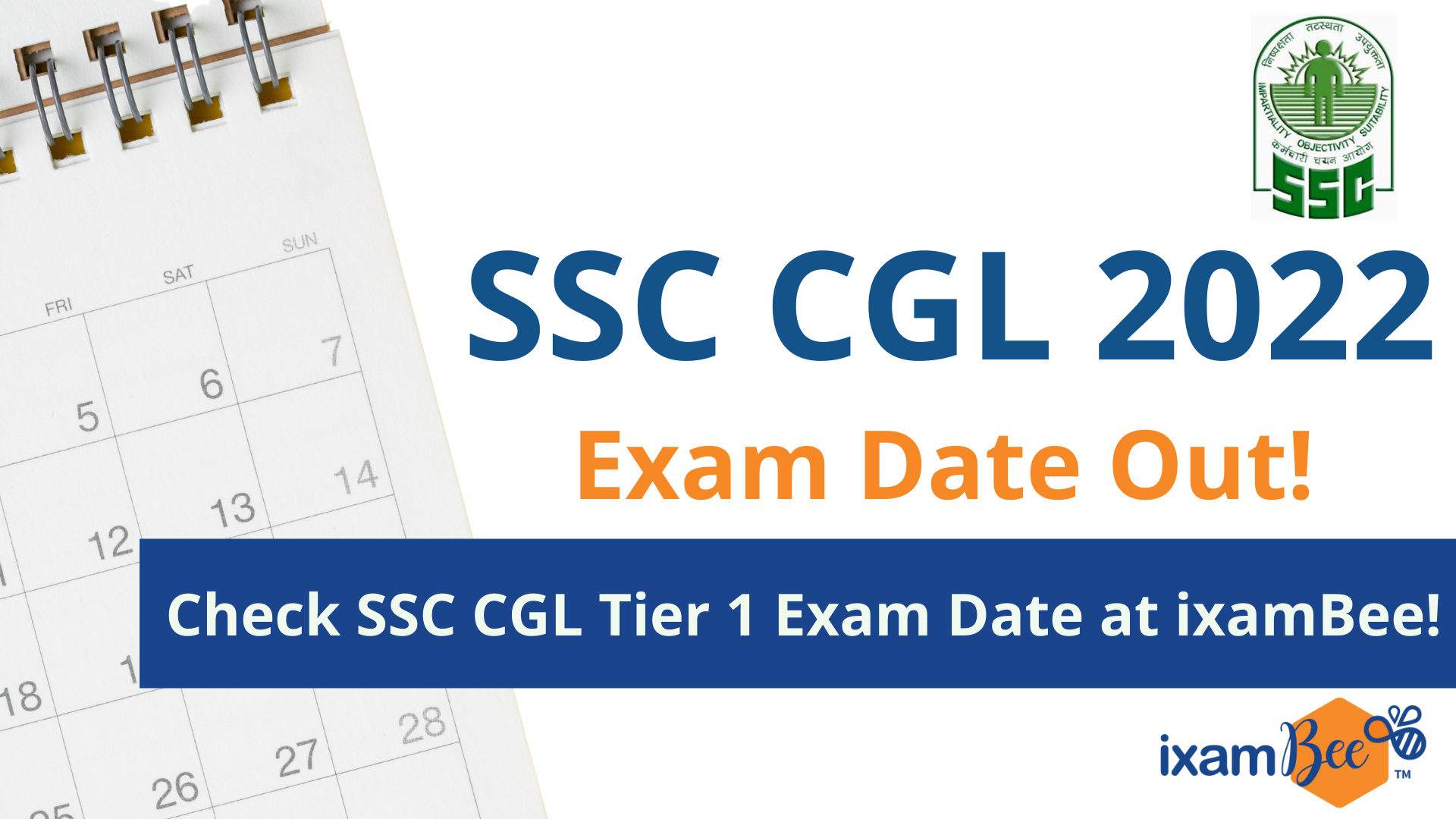 SSC CGL 2022 Exam Date Out!