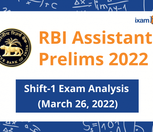 RBI Assistant Prelims Exam Analysis 2022