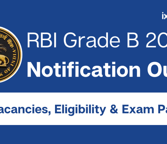 RBI Grade B 2023 Notification Out! 291 Vacancies, Eligibility & Exam Pattern