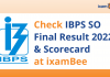 IBPS SO Final Result 2022