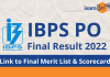 IBPS PO Final Result 2022