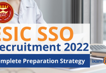 ESIC SSO Recruitment 2022: Complete Preparation Strategy