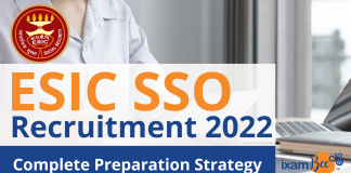 ESIC SSO Recruitment 2022: Complete Preparation Strategy