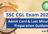SSC CGL Last Minute Tips