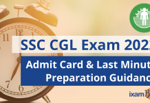 SSC CGL Last Minute Tips