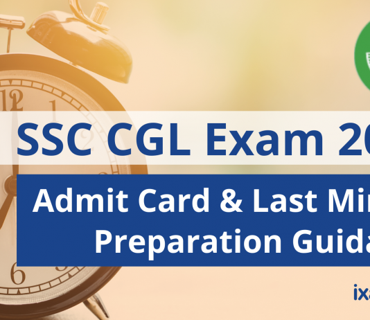 SSC CGL Last Minute Tips