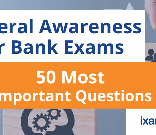 General Awareness for Bank Exams
