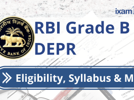 RBI Grade B DEPR