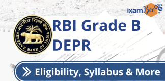RBI Grade B DEPR