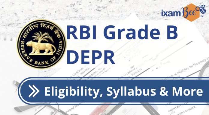 RBI Grade B DEPR