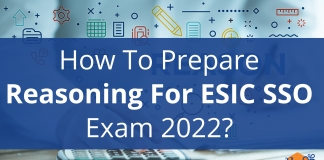 ESIC SSO 2022 Reasoning Preparation