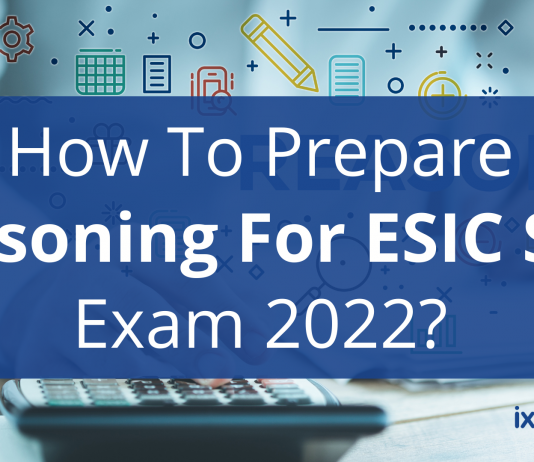 ESIC SSO 2022 Reasoning Preparation