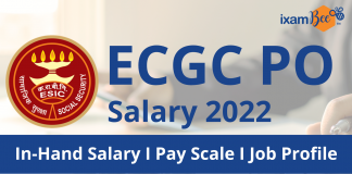ECGC PO Salary 2022
