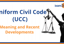 Uniform Civil Code (UCC): Meaning and Recent Developments