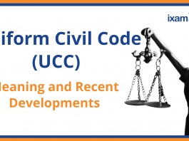 Uniform Civil Code (UCC): Meaning and Recent Developments