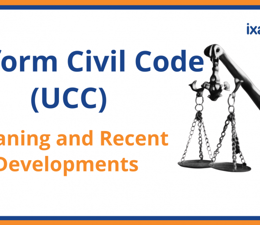 Uniform Civil Code (UCC): Meaning and Recent Developments