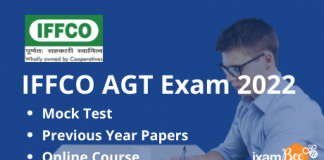 IFFCO AGT Exam 2022