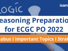 Reasoning Preparation for ECGC PO 2022