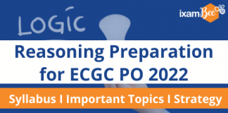 Reasoning Preparation for ECGC PO 2022