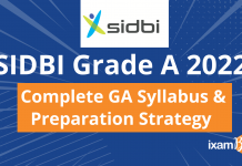 SIDBI Grade A 2022: Complete GA Syllabus & Preparation Strategy