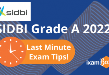 SIDBI Grade A 2022: Last Minute Exam Tips!
